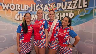 Team Final  Golden State Puzzlers at World Jigsaw Puzzle Championship [upl. by Iras]