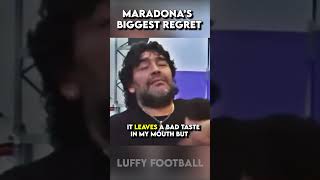 Maradonas Biggest Regret 😢 [upl. by Bendix]