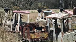 Abandoned Loudoun Castle theme park in 2019 [upl. by Hescock]