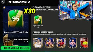 😱 ABRO 30 SOBRES TOTY quot95 GRLquot ASEGURADO  FICHAMOS A MESSI CRISTIANO RONALDO  FC 24 Mobile [upl. by Stirling]