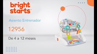 Asiento Entrenador Bebé Gris Bright Starts 12956 [upl. by Adnarim956]