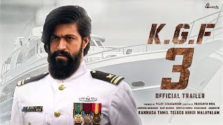 KGF CHAPTER 3 Official Trailer  Yash  Prabhas  Prashanth Neel  Ravi Basrur  Kgf 3 Trailer [upl. by Charmaine]