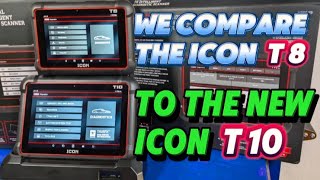 Which One is Right for You 🤔 ICON T10 and T8 Scan Tools Comparison by harborfreight Tools [upl. by Joann756]