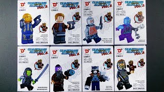 LEGO Marvel Super Heroes Guardians of the Galaxy Vol 2 Minifigures bootleg  knockoff DARGO 965 [upl. by Jonna985]