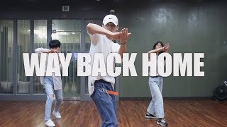 숀SHAUN Way Back Home  JinC Choreography [upl. by Draude]