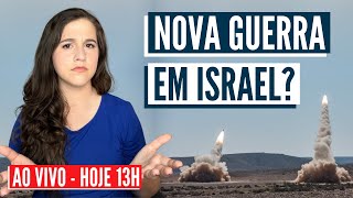 O QUE ESTÁ ACONTECENDO EM ISRAEL Noticias ao vivo no Israel com Aline [upl. by Attenrev]