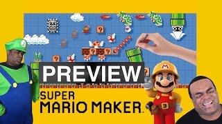 SUPER MARIO MAKER PREVIEW  Lamarr Wilson [upl. by Archie]