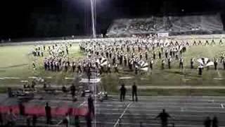 Bloomingdale HS Rajun Bull Marching Band Halftime Show 2007 [upl. by Ingar732]