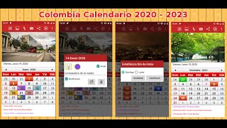 Colombia Calendario 2018 [upl. by Assirok]