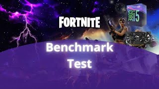 GTX 1650 I59400F FORTNITE BECHMARK TEST PERFORMANCE MODE [upl. by Sessylu]