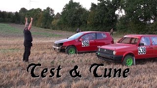 Test n Tune Golf GTI  Golf Syncro  Showdown 792014 Autocross Mölln  Uelzen [upl. by Dodson]