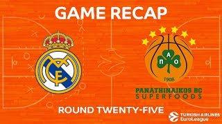 Highlights Real Madrid  Panathinaikos Superfoods Athens [upl. by Aicined]