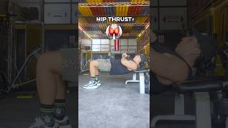 HIP THRUST para GLÚTE0S gluteos glutes gymgirl gymrat gymtips hipthrust gym [upl. by Wileen493]