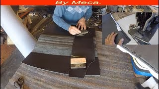 How to Upholster A Bucket Seat part 24  How to cut Cars Seats covers Auto Upholstery DIY [upl. by Paulita]