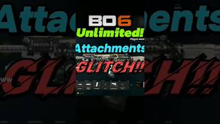 How to activate unlimited attachments in Black Ops 6 blackops6 callofduty gaming attachment [upl. by Neirad]