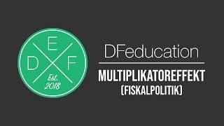 Multiplikatoreffekt Fiskalpolitik  DFeducation [upl. by Oker]