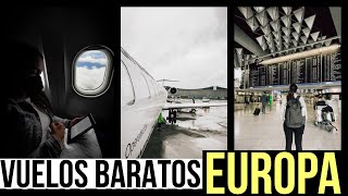 Vuelos baratos en Europa  Las MEJORES Aerolíneas de bajo costo en Europa 2023 [upl. by Nylarat]