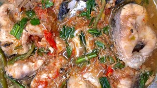 Rohu fish 🐟 curry in Naga style  boil fish 🐟 recipe Naga style [upl. by Munro]