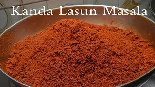 Kanda Lasun Masala In Maharashtrian Style [upl. by Isiad]