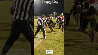 touchdown Raines Vikings 4 TJ Cole 6yd TD run vs Bay Tornadoes playoffs varsityfootball [upl. by Sinai]