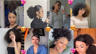 💕😍Cute 3a3c black girl hairstyles 😍💕 [upl. by Dachia704]