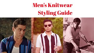 Mens Knitwear Styling Guide [upl. by Aneleasor]