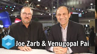 Joe Zarb SAP Labs amp Venugopal Pai Nutanix  Nutanix NEXT 2018 [upl. by Nagirrek]