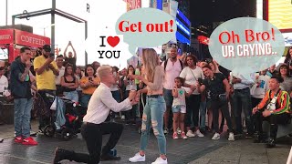 MARRIAGE PROPOSAL ❤ GONE WRONG 😢  SHE SAID GET OUT 😰🤯 [upl. by Modeste]