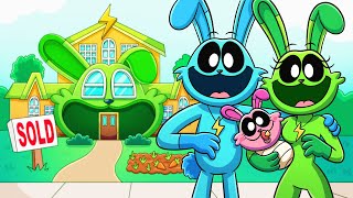 HOPPY HOPSCOTH BUYS HER FIRST HOUSE Poppy Playtime Animation [upl. by Ajna]