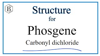 Write the formula for COCl2 Phosgene Carbonyl dichloride [upl. by Hester]