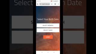 enter your birthday with explanation NASA [upl. by Helbona]