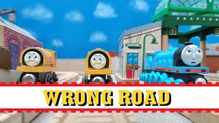 Thomas and friendsWrong roadUkClipRemake [upl. by Eyssej338]