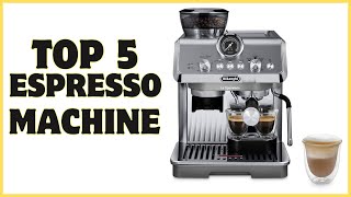 TOP 5 Best espresso machine Review । Today’s Top Picks [upl. by Yelwar]