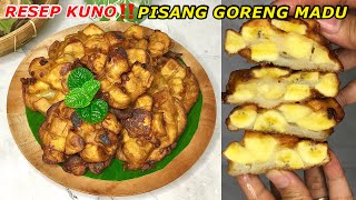 TIPS MEMBUAT PISANG GORENG MADU KRIPSI amp LEGIT [upl. by Nairb]