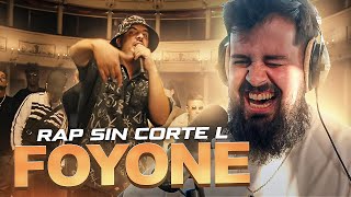 QUE ACABO DE VER  REACCION a FOYONE RapSinCorte​ L [upl. by Nnylrac]