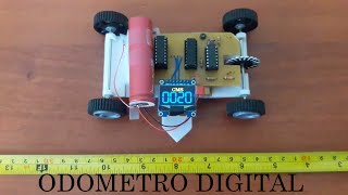 ODOMETRO DIGITAL  ENCODER OPTICO  COMO FABRICARLO FUNCIONAMIENTO [upl. by Okiram]