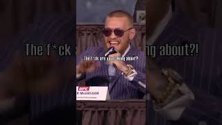 Conor McGregor Fan Trolls Eddie Alvarez at Press Conference [upl. by Anen634]