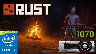 Rust  GTX 1070  i7 4790k  16gb [upl. by Ayalahs109]