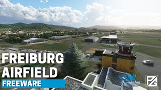 MSFS 2020  FREEWARE Freiburg Airfield EDTF Microsoft Flight Simulator 2020 Addon [upl. by Murphy]