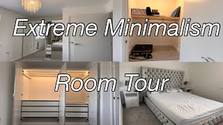 Extreme Minimalism Room Tour  Updated Room Tour  Minimalist Room minimalism [upl. by Elocen]