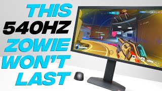 The New 540Hz Zowie XL2586X is FASTBut [upl. by Ellenar688]