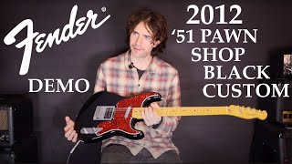 Fender 2012 Pawn Shop 51 Black Custom Guitar [upl. by Marcellina]