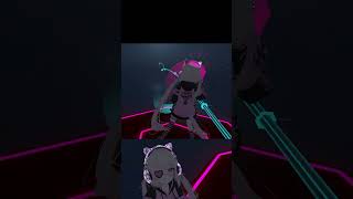 Synth Riders VR game quotLevan Polkka Nightcore VSNS remixquot Hatsune Miku shorts [upl. by Esinaj]