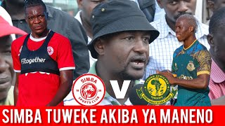 HATARI SHABIKI WA SIMBA ATOBOA SIRI YA KUWAFUNGA YANGA KWA MKAPA AFUNGUKA MAPUNGUFU YAO [upl. by Elidad]