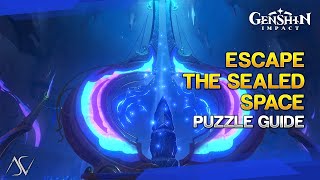 Escape the sealed space Guide  Story Quest  Genshin Impact [upl. by Ueih]