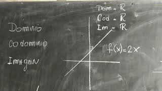 Dominio condominio e imagen de una función  Teoría y ejemplo gráfico P96 [upl. by Uhn]