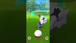 Shiny Alolan Marowak From Special Research  Pokemon Go [upl. by Ecnal]