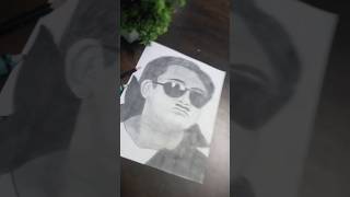 Jethala sketch with graphite pencil SamarthartK youtube Jethalal drawingshort Jethalal attitude [upl. by Erlandson445]