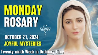 Monday Rosary Joyful Mysteries of the Rosary 💙 October 21 2024 VIRTUAL ROSARY [upl. by Kehoe669]