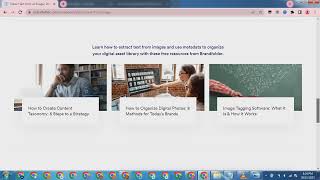 Website Konversi Gambar ke Text  brandfolder [upl. by Oijimer]